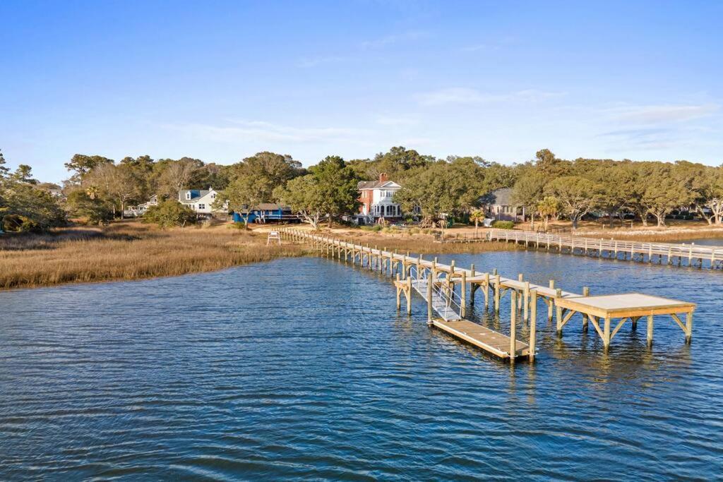 Dolphin Cove - Whole Waterfront House With Dock Villa Ocean Isle Beach Eksteriør bilde