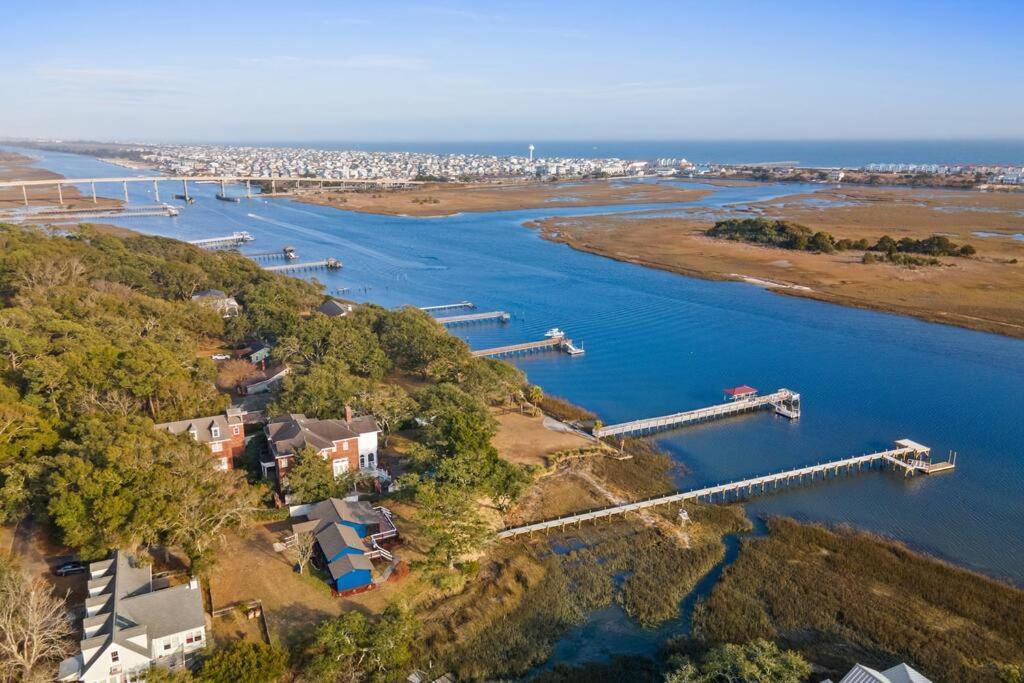 Dolphin Cove - Whole Waterfront House With Dock Villa Ocean Isle Beach Eksteriør bilde