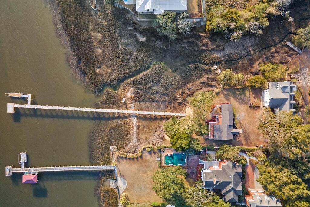 Dolphin Cove - Whole Waterfront House With Dock Villa Ocean Isle Beach Eksteriør bilde