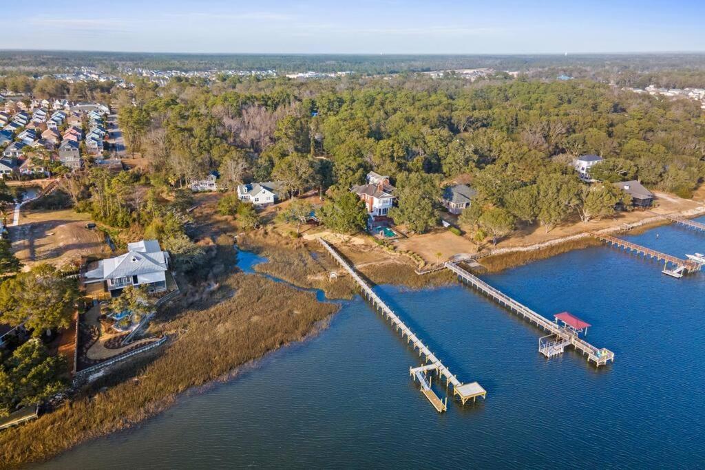 Dolphin Cove - Whole Waterfront House With Dock Villa Ocean Isle Beach Eksteriør bilde