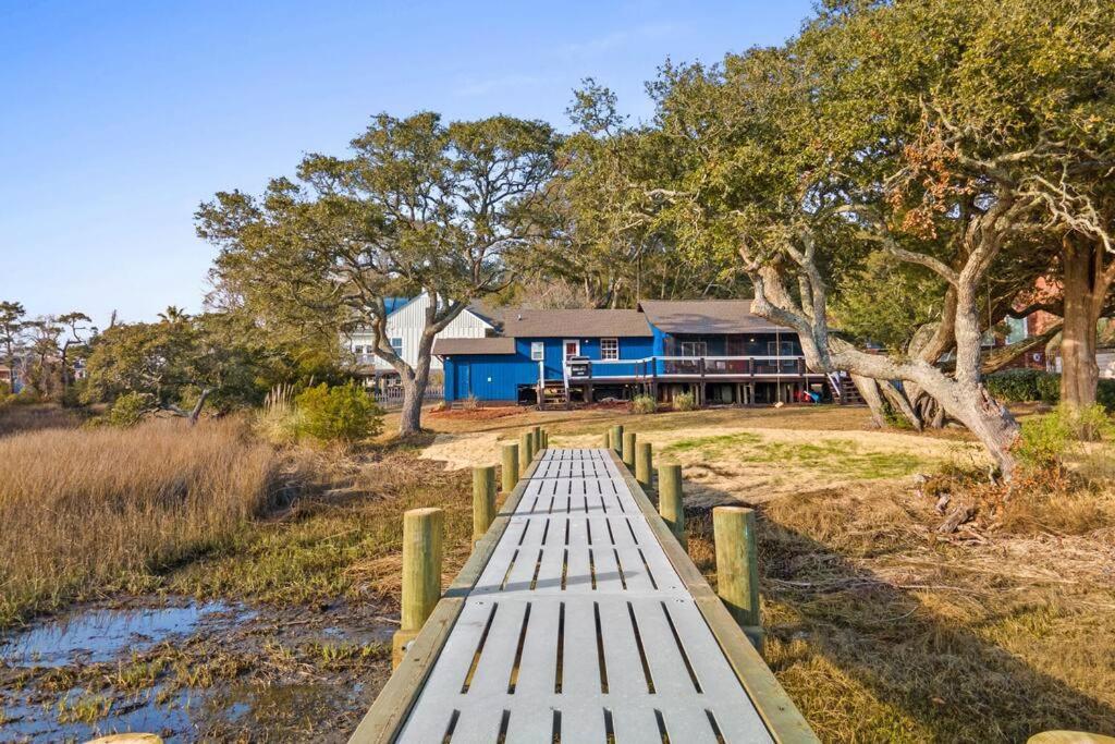 Dolphin Cove - Whole Waterfront House With Dock Villa Ocean Isle Beach Eksteriør bilde